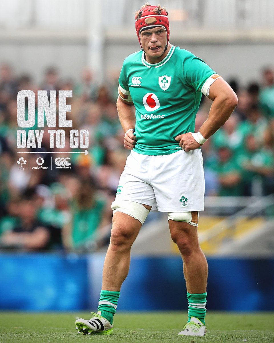 IrishRugby's tweet photo. Back in action tomorrow! 🙌

#TeamOfUs https://t.co/8Gb3NvTkGC