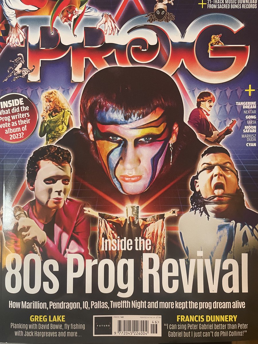 A bit late with our thank you note here but better late than never. Huge thank you to Mike Barnes, Alison Reijiman and Rich Wilson for including us in their Prog Magazine Top 20 Albums of 2023. Thank you! #Beatrix Players #livingandalive <a href="/ProgMagazineUK/">ProgMagazineUK</a>