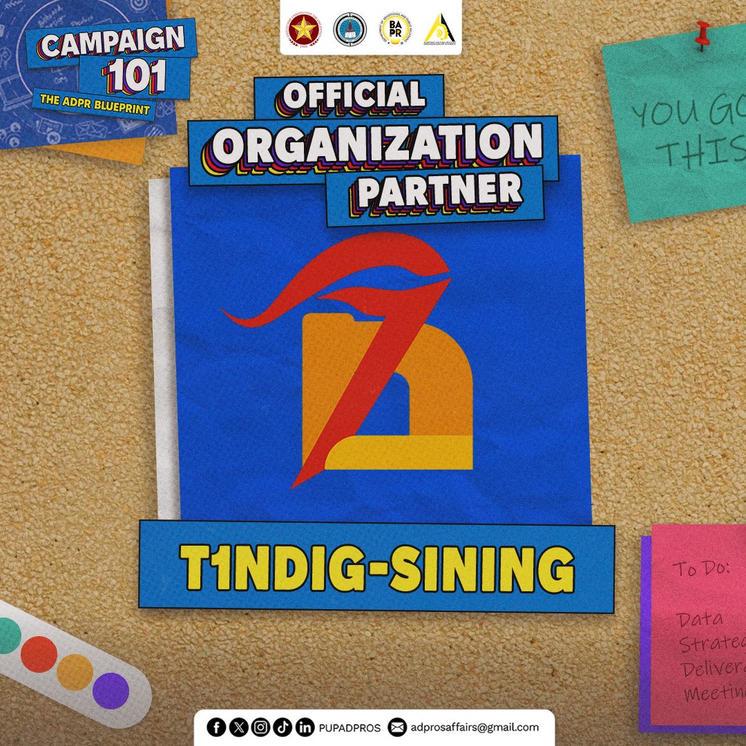 PUPADPROS's tweet photo. Huge thanks to our incredible ADevelopers , who made the magic of Campaign101: The ADPR Blueprint possible!
#Campaign101
#TheADPRBlueprint
#ADPRosper
🎨: Maria Mananes
✍️: Mikael Mijeno https://t.co/vBynAjfbxq