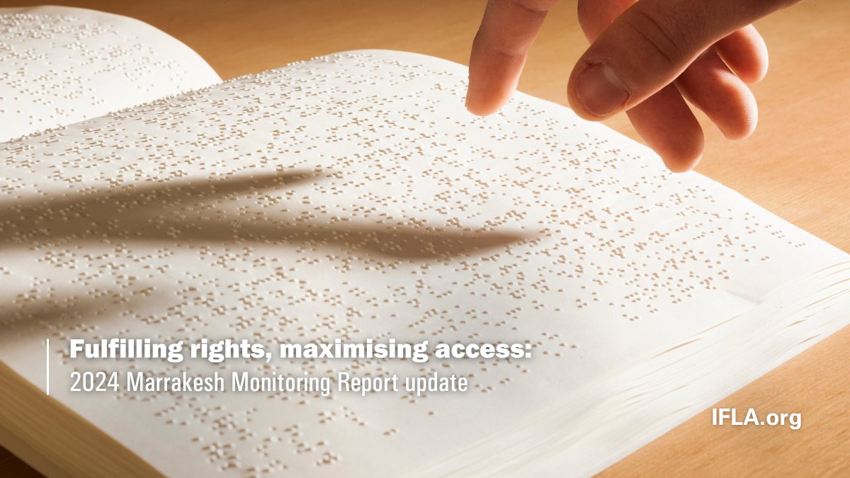 Where does the #MarrakeshTreaty apply, and which countries are giving people with #printdisabilities and the #libraries that serve them the clarity and flexibility they need?

We've updated our Marrakesh Monitoring Report for 2024—  check it out here: bit.ly/3uayLee
