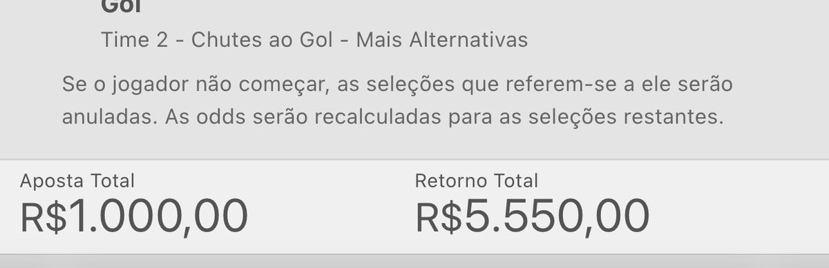 Passei a madrugada analisando os jogos e agora 05:00 da manhã estou indo dormir

Minha a sensação é que amanhã faremos história 🔥

2.000 curtidas aqui posto a melhor do dia no grupo gratuito ❤️