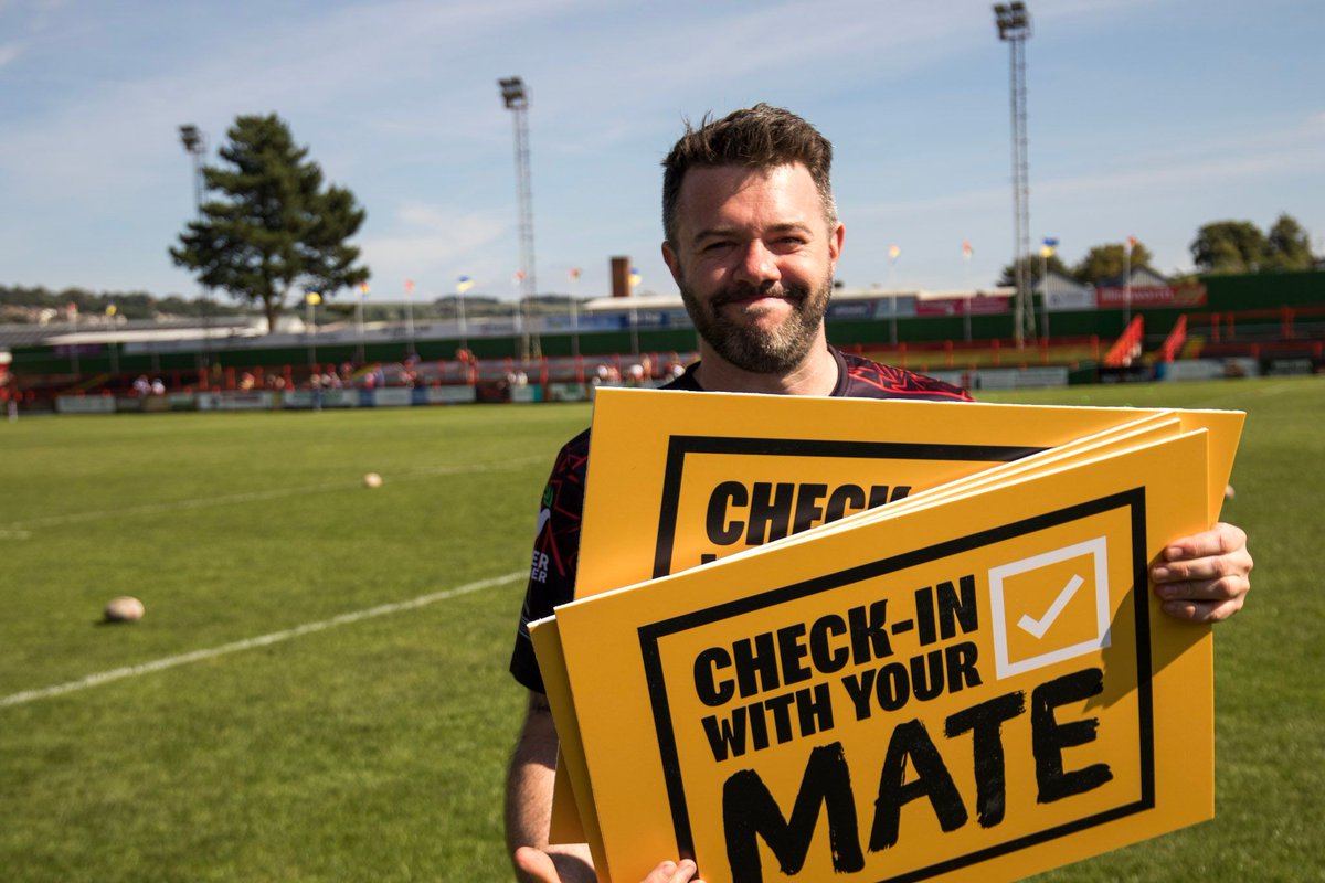 It’s #TimeToTalk Day today.

Check In With Your Mate

Not sure what to say? Visit buff.ly/3R27YrX

#Checkinwym