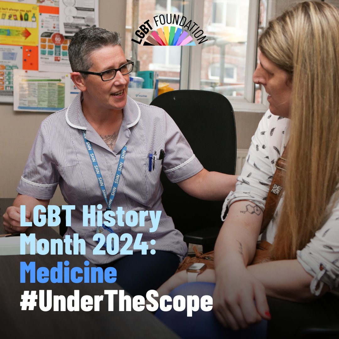Happy LGBT+ History Month! 🌈 The theme is Medicine #UnderTheScope, so we'll be spotlighting our Pride in Practice, Sexual Health and Training Academy teams to recognise the life-changing work they have done in LGBTQ+ health, wellbeing, policy, reform, and education #LGBTplusHM