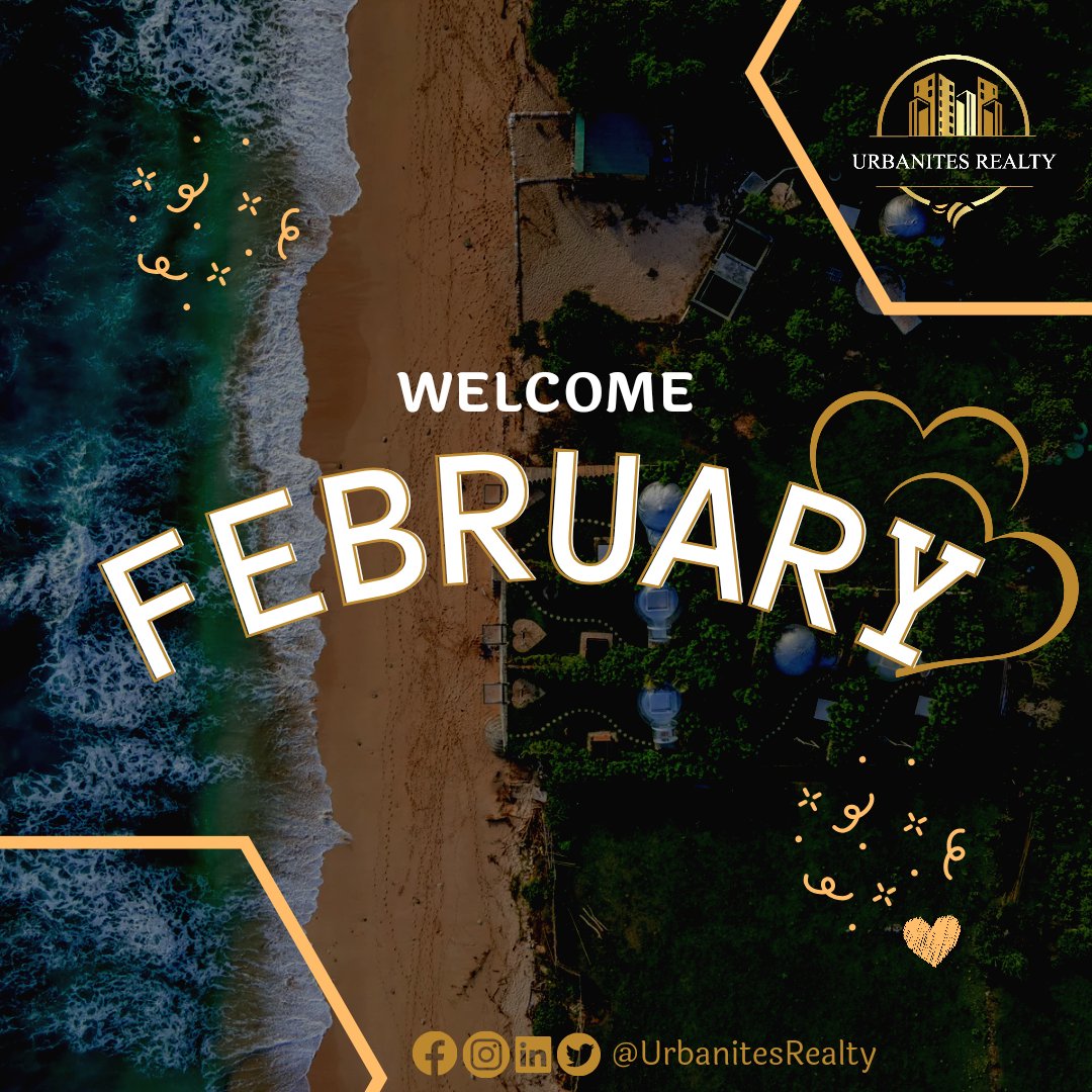 UrbanitesRealty's tweet photo. Happy February! 🌼

Wishing you a month filled with growth, prosperity, and joy. May every day be a step closer to your dreams, and may success accompany your every endeavor. Let's make this month amazing together! 🎉💫 #NewMonth #FebruaryWishes https://t.co/XmjIHwMxN1