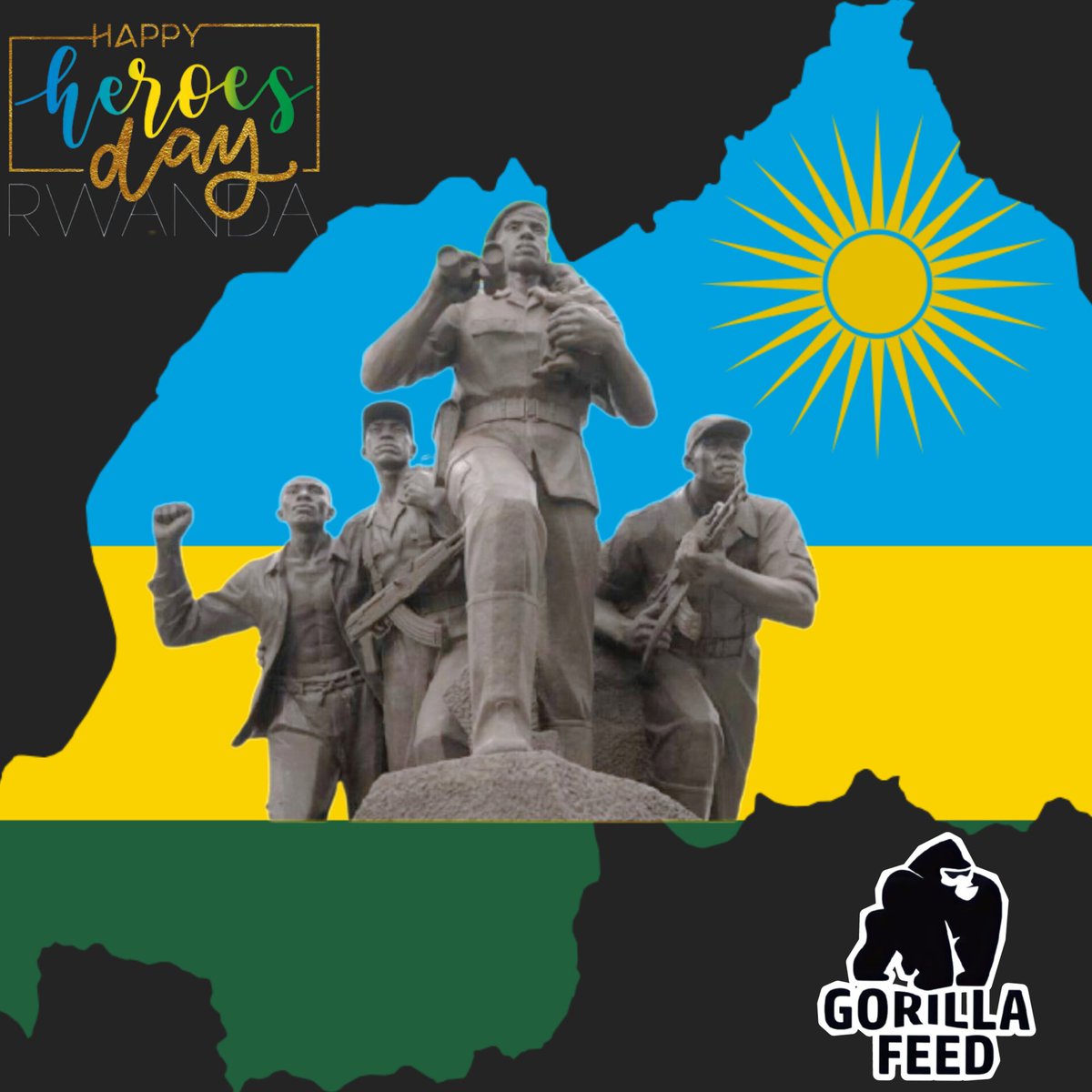 gorillafeed1's tweet photo. 🇷🇼Happy heroes day🇷🇼 https://t.co/pcuJetf2mu