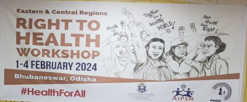 phrsindia's tweet photo. #rightohealth inaugural session -represented by eminent experts and leading activist - talking about heakth and health care - continuing and emerging challenges followed by a panel discussion on health challenges in odisha @Anandit96370985 @swatipriyambada @weareraman https://t.co/78qMR9N6aF