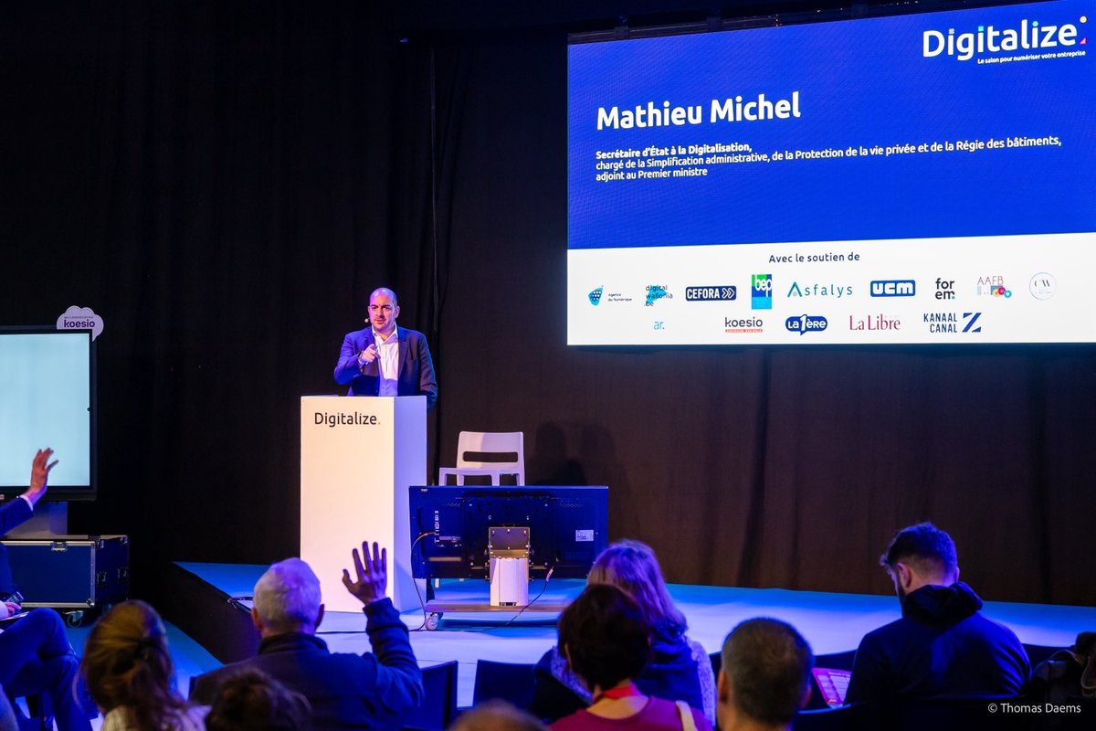 La #digitalisation au sein des entreprises est un booster qui permet de leur simplifier la vie, leur faire gagner du temps et augmenter leur chiffre d’affaires. 💻

✅ Plusieurs mesures phares ont été lancées sous cette législature telles que JustAct, Ebox, e-facturation,