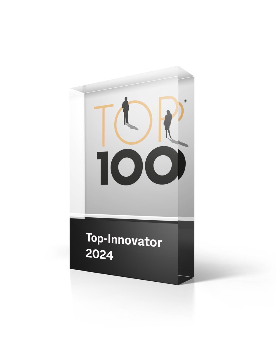 🏆 Wir sind dankbar, dass wir das renommierte TOP 100-Siegel 2024 erhalten haben, das besonders innovative mittelständische Unternehmen auszeichnet.  🙏Ein großer Dank geht an unser Team!                          🔗t1p.de/ej39o