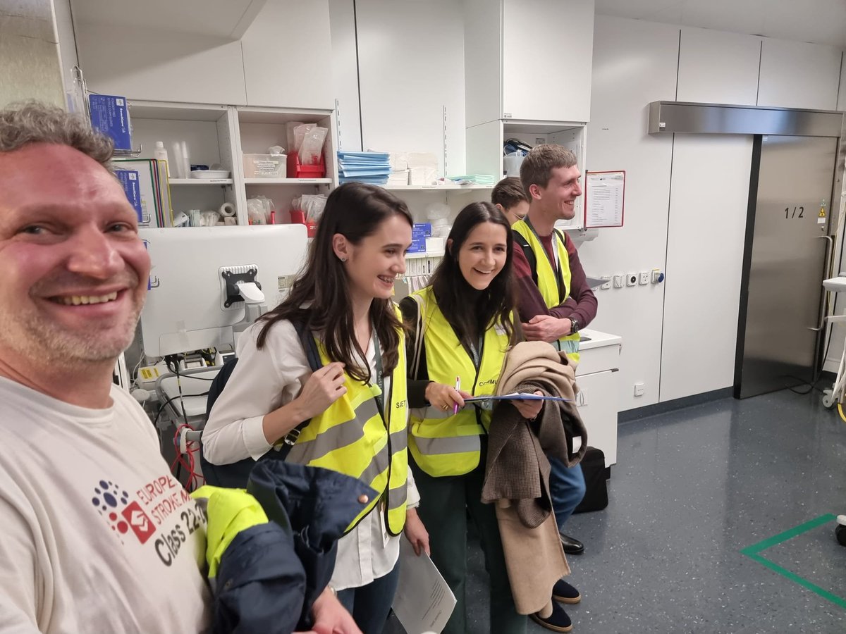 StrokeBern's tweet photo. Excited to dive into the world of stroke simulation at the 2024! @StrokeSchool  #handson #training  🤲🧠 Enhancing skills, connecting teams, fostering the next generation and simply having a lot of fun @StrokeBern 

BastianVolbers
@simon_jung2150 
@TotoMynell https://t.co/93DFdL00sU