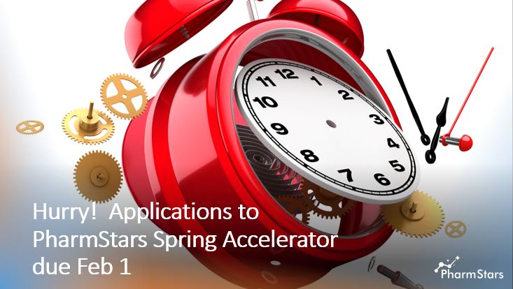 PharmStars's tweet image. ⏳ It&apos;s the final countdown!! Applications for @PharmStars&apos; Spring #AcceleratorProgram are due TODAY, FEBRUARY 1, 11:59 pm ET 🕛
📣#Digitalhealth #startups w an #oncology  #innovation who want #pharma clients apply NOW
👉PharmStars.com