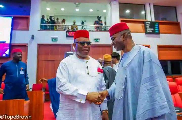 Sen_Onyekachi's tweet photo. All to the glory of God. I have just been appointed to represent Nigeria in the Parliament of Economic Community of West African States (ECOWAS Parliament).

Many thanks to God and to my boss, the Chairman of the National Assembly, https://t.co/ycoANXgftn