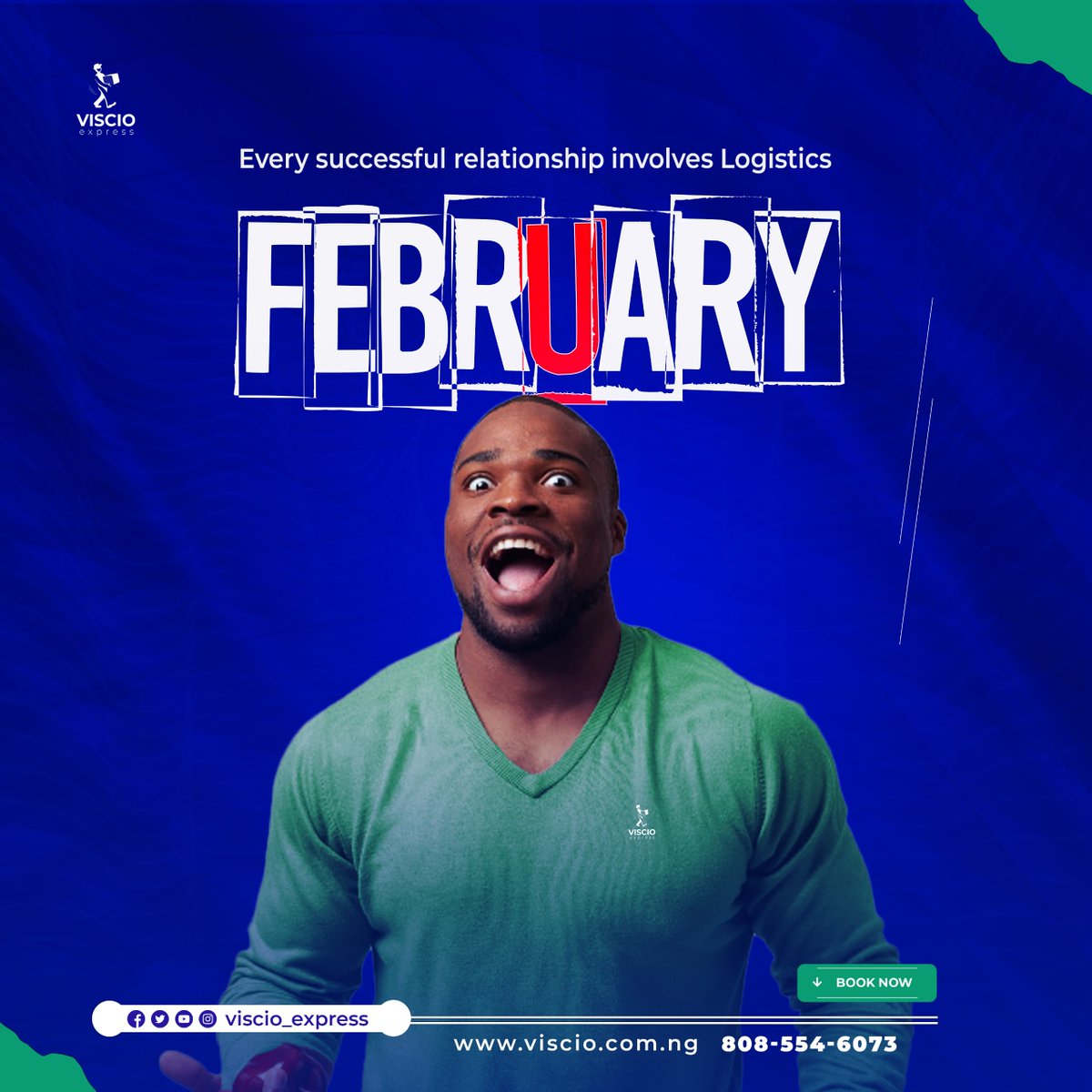 ViscioExpress's tweet photo. Every successful relationship involves Logistics, sending you our love this month of February. #TheChallenge #ViscioExpress https://t.co/4uDxvfo8Q9