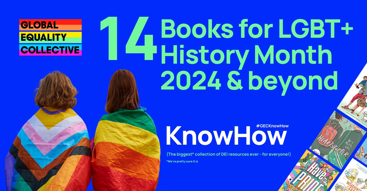 How diverse are your screens & shelves when it comes to LGBT+ characters & themes?⁠ ⁠ For #LGBTplusHM we’ve dipped into #GECKnowHow - the biggest collection of DEI resources - to build belonging, start conversations & contribute to better inclusion ▶️ thegec.education/blog