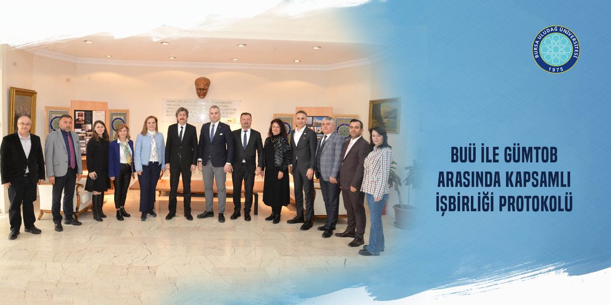 BUÜ ile GÜMTOB arasında kapsamlı işbirliği protokolü...

uludag.edu.tr/haber/view/204…