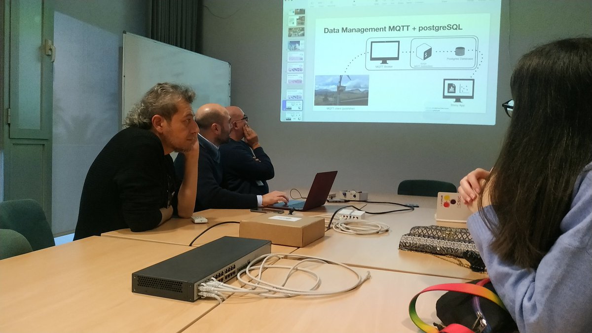 LCATMon's tweet photo. Last week @GonzalezLab_BCN @LCATMon and #MelanogasterCTF citizen scientists meet with Federico Dallo (@CNRsocial_) to explore collaborations in air quality measurement with our #TrackTheFly weather station
#citizenscience to track the impact of #climatechange on #biodiversity #Drosopila #CitiSciPrimavera