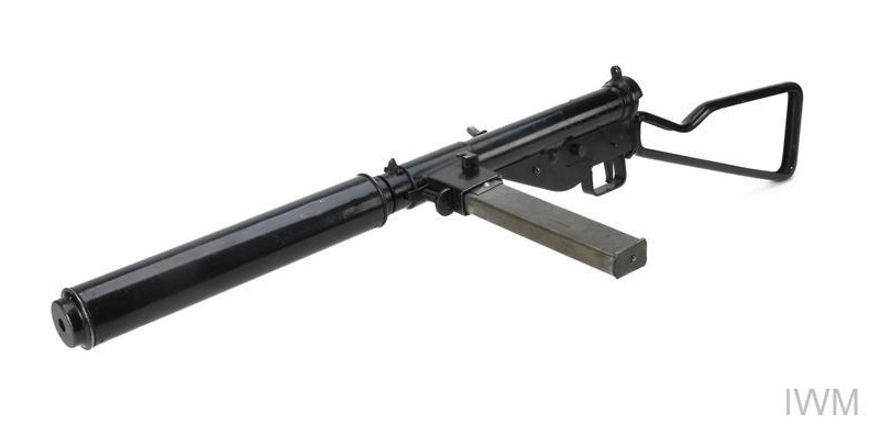 SOEhistory's tweet photo. 🅼🅺 🅸🅸  🆂🆃🅴🅽  🆆🅸🆃🅷  🆆🅴🅻🆂🅸🅻🅴🅽🅲🅴🆁
The SOE developed the 'Welsilencer' sound suppressor for the 9mm Sten gun (submachine gun) at Station IX in Welwyn (Hertfordshire, England).
#StenGun #Welsilencer #SOE #WW2 🇬🇧

More information: https://t.co/nAFCuXThNB https://t.co/mWCp0QU5c3