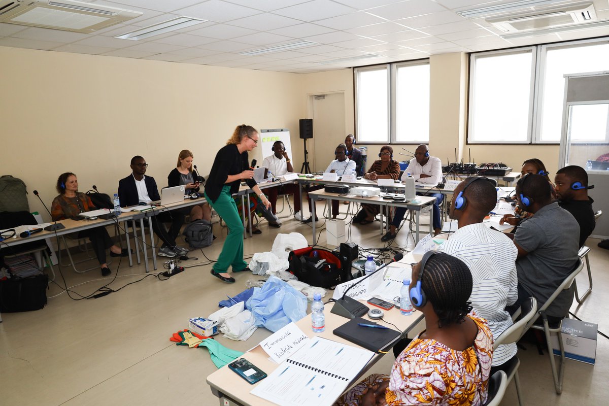 In cooperation with the US Department of State, @SandiaLabs and Engineering Solutions of Sandia held the Human Factors for High Containment Laboratory Operations Workshop from 29-31 January 2024 and a one-day meeting with @inrb_kinshasa biorepository staff. The workshop aimed…