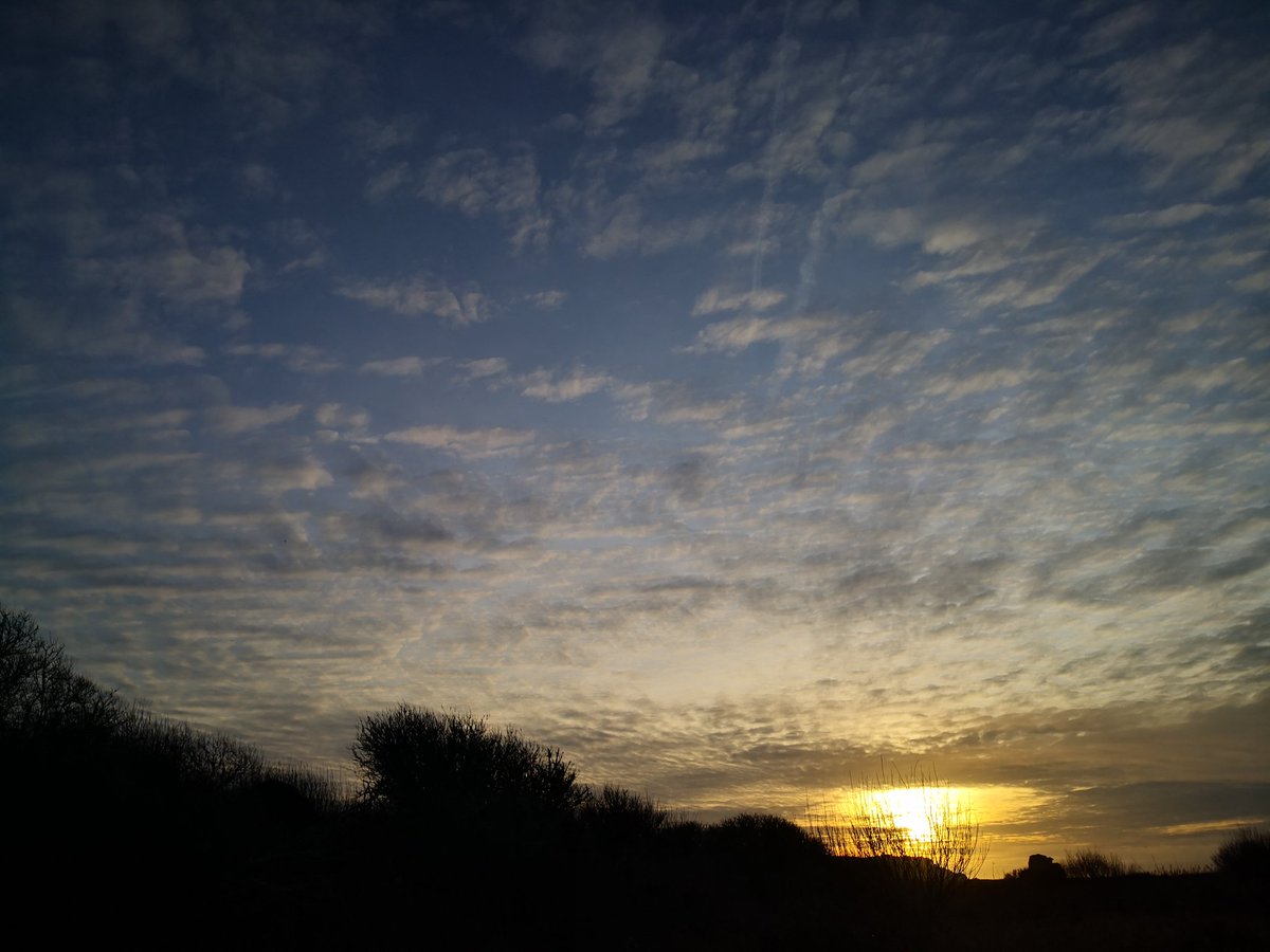 Beautiful skies over #Scilly this morning #IslandLife #OceanDrifter