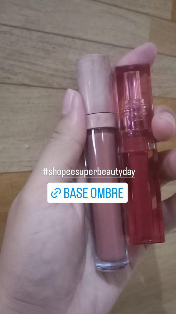 occaRIE's tweet photo. #lipproduct
#shopeesuperbeautyday 

Link #lipbalm  :  https://t.co/9Zovj4znXb

Link #baseombre  :   https://t.co/jRjvEmqo8x

Link #liptint  :  https://t.co/pMsjDNOJ60

Link #lipcream ringan di bibir  :  https://t.co/ZZ2pNdWKgM https://t.co/tLI0TSEUQn