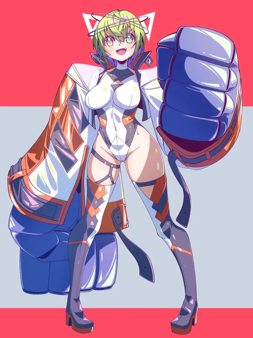 ふと描きたくなったオリキャラもっとデザインを洗練できるようになりたい 