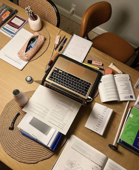 neverending study sessions
