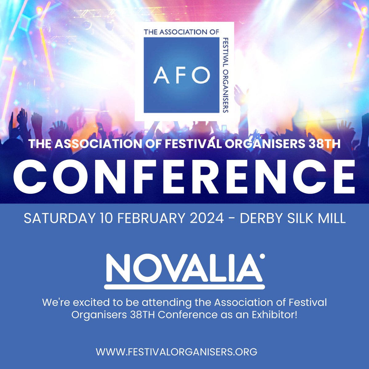 We're excited to be attending the @AFO_Festivals Conference as an Exhibitor! Find us at Derby Silk Mill on the 10th February to try out our #immersive #technology &amp; have a chat about how we could create #interactive experiences for #brand activations &amp; #festivals. 👇✨