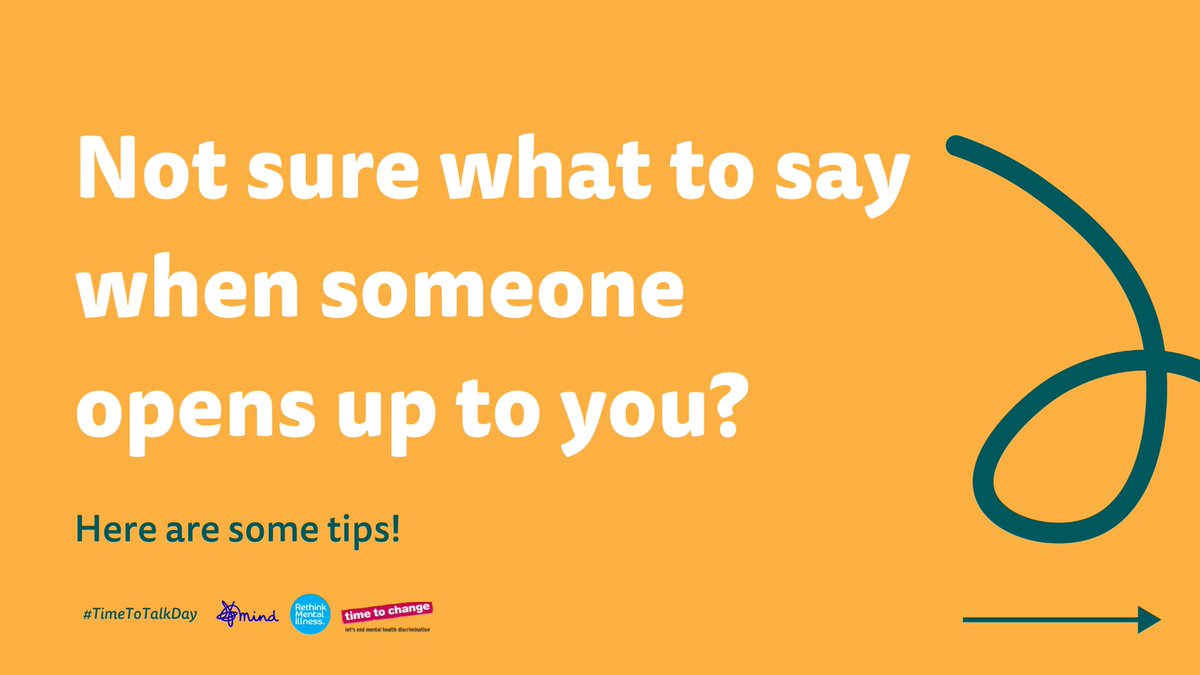 PharmaSupport's tweet photo. Here are our top 3 tips for having a conversation about #mentalhealth: 
- Really listen to what they’re saying 
- Don’t judge or treat them differently 
- Ask questions.
Remember, it’s always time to talk about mental health. #TimeToTalkDay @MindCharity @Rethink_ @TimetoChange 💚 https://t.co/oUi1CBepE7