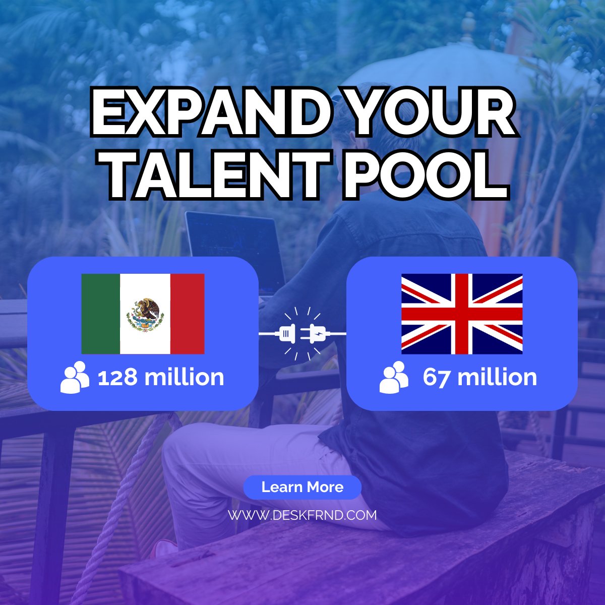 DeskFrnd's tweet photo. UK vs Mexico: Population Powerhouse! 🌟

📊 In the battle of numbers, Mexico takes the lead! Its talent pool is one to be reckoned with. 💪

Find out how global hiring can benefit your business - https://t.co/Z2slbCl58m

#Mexico #TalentUnleashed #UKbusiness #GlobalHiring https://t.co/SIUHizOqhn