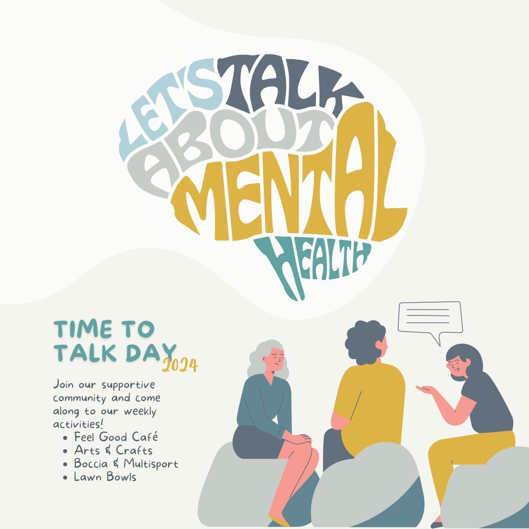 Something bothering you? It's time to talk! 😊

Time To Talk day is upon us - the nation's BIGGEST mental health conversation. Everyone's voice deserves to be heard, and we are here for you. 🗣️💙

#TimeToTalk #MentalHealth