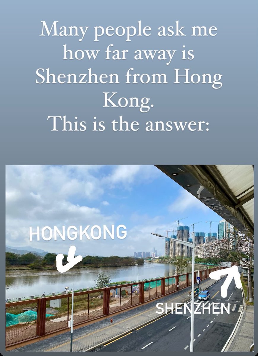 ken3is's tweet photo. Facts about Shenzhen and HongKong https://t.co/YKtQD7zR8m