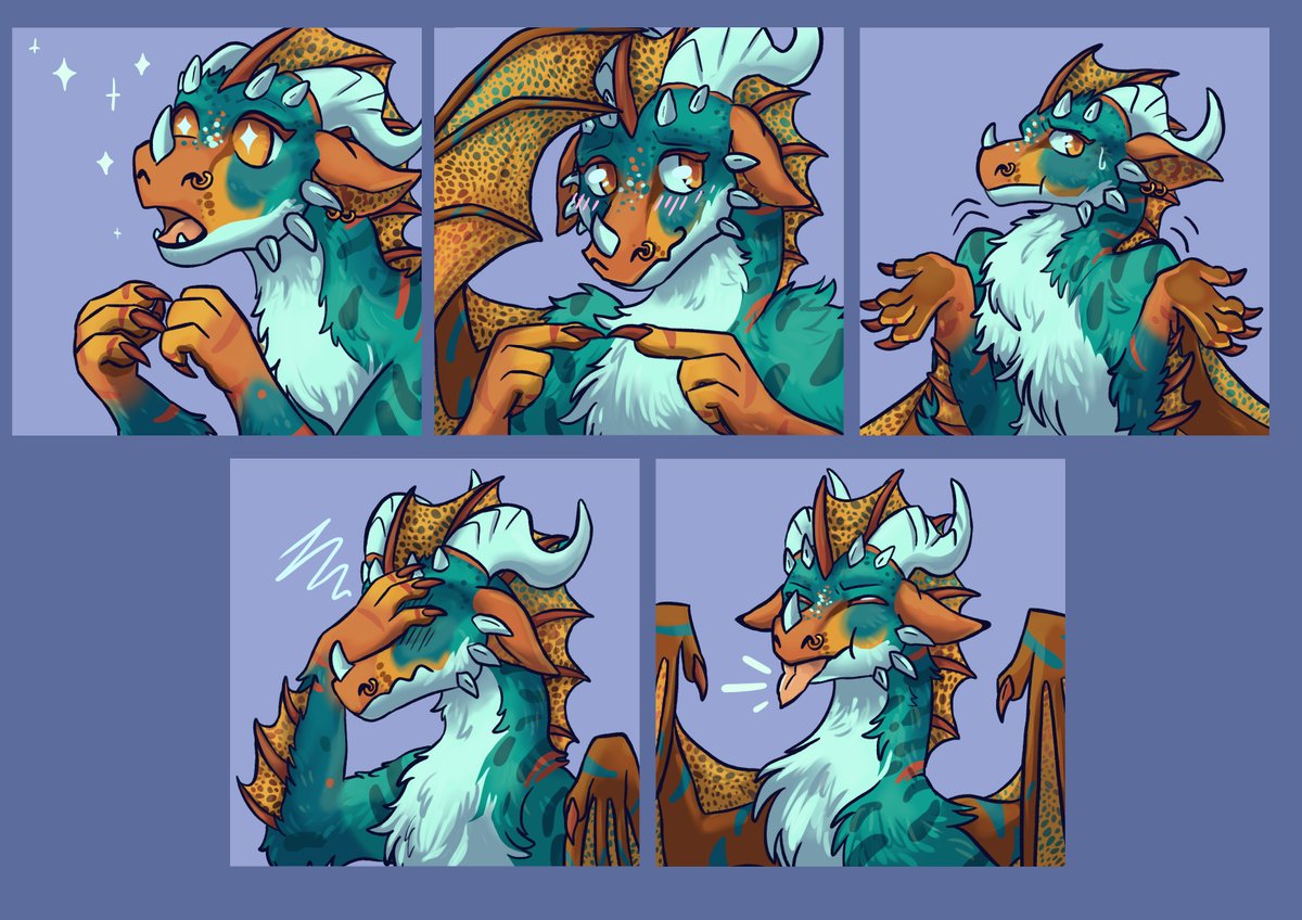 meroaw's tweet photo. [ comm ] stickers for Avala https://t.co/csoGCGPPNM