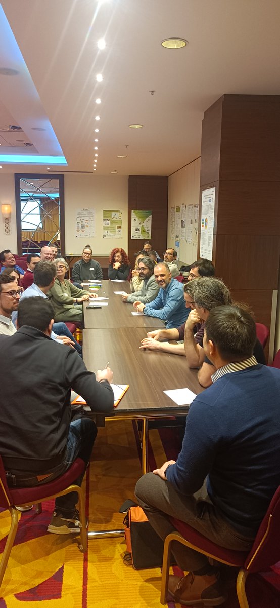 ictagrifood's tweet photo. ๐ Day 3 of our Project Seminar kicks off with a Recap session of 2019 Call Projects! ๐ Lessons learned activity: Engaging funding buddies and researchers in group discussions to share experiences and exchange expectations for future development.๐ค#ProjectSeminar #LessonsLearned https://t.co/zeBUyWnSR9