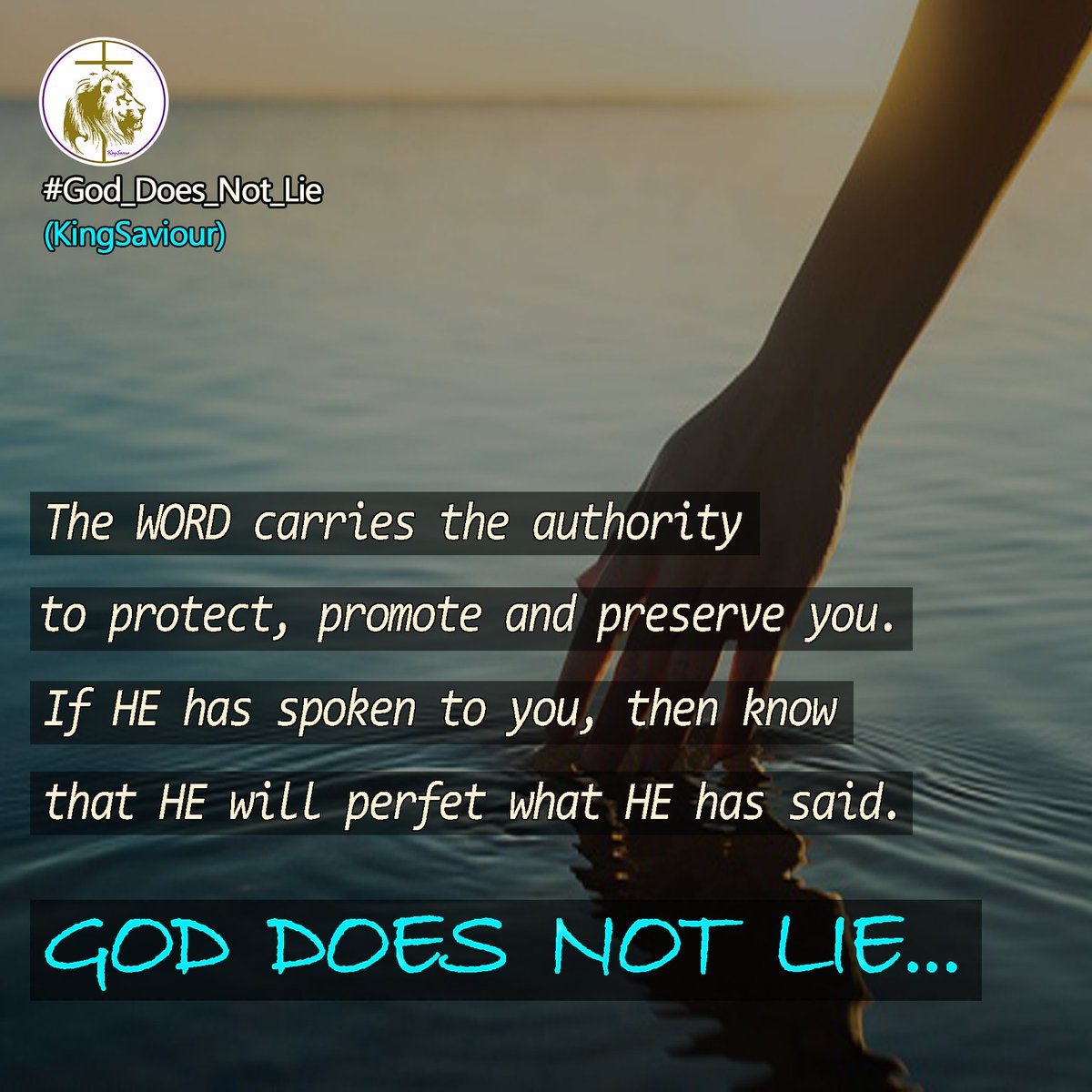 KingSaviour360's tweet photo. #GodDoesNotLie #KingSaviour https://t.co/CztWz303e7