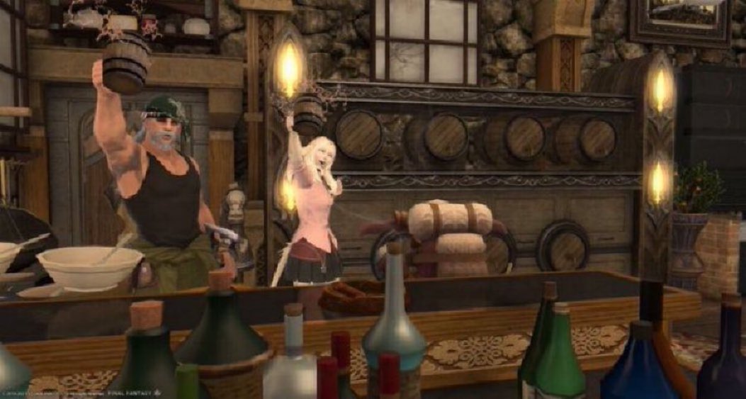 今夜は食事処『あらくれ』営業！
やります！なんと！一ヶ月ぶり！！
 
GaiaDC
Bahamut
ゴブレットビュート9区59番地
毎週木曜日 21:00～22:30
 #カフェあらくれ #エオイベ