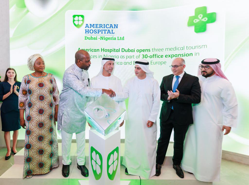 TonyePrincewill's tweet photo. starting with our flagship office in Lagos, Nigeria. Stay tuned as we reshape healthcare in Africa and beyond! Follow the journey on @rivexcel &amp; @ahdubai for more details. 

#HealthcareTransformation #PartnershipGoals #RivExcelXAmericanHospitalDubai 🌍 https://t.co/OzSuIcnMao