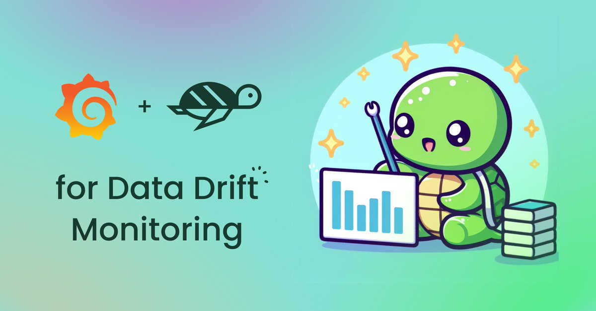 giskard_ai's tweet photo. Learn how to effectively monitor #DataDrift using Giskard and @grafana 🐢🧰
Find out more about: ⬇️
- Instructions on configuring Grafana dashboards for data visualization.
- Strategies for using Giskard to analyze data drift.
- Techniques to improve data monitoring in your workflows.
Read the full article here 👉🏻 https://t.co/9WmOkynkkw
#DataScience #MachineLearning #DataAnalysis