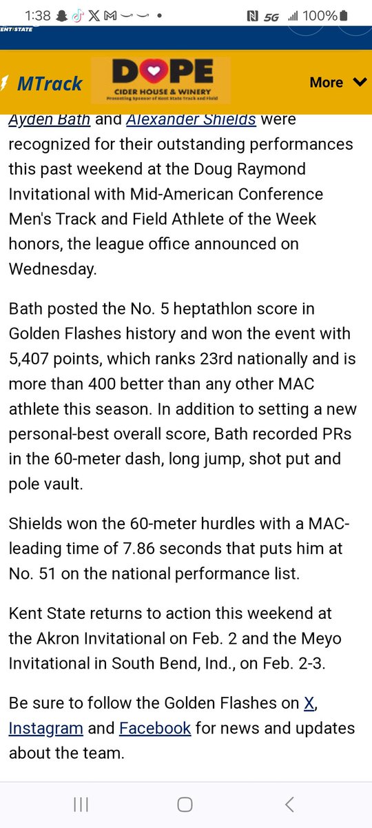 NathanBath4's tweet photo. 23rd nationally in Heptathalon. https://t.co/daJ2CDJ9E9