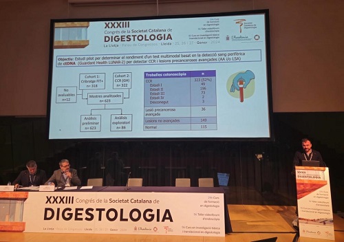 hospitaldelmar's tweet photo. La #recerca per validar un test de #biòpsialíquida en sang per detectar #càncerdecòlon i recte, premiada al congrés de la @SCDigestologia 

https://t.co/ryTc4fV713

#SCDigestiu24 #TalentMAR #OrgullMAR @xavierbessa @mbiarnesMiq @lallotjalleida https://t.co/3q38zX5fhh
