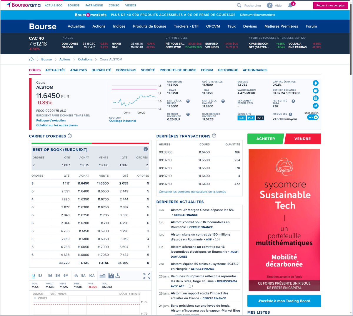 instanttext1's tweet image. Formidable incompétence de boursorama. Ma fenêtre (browser) très haute (dimension verticale supérieure à 2000 pixels) et je vois pas ma liste. On distingue tout en bas le header "Mes Listes" ...