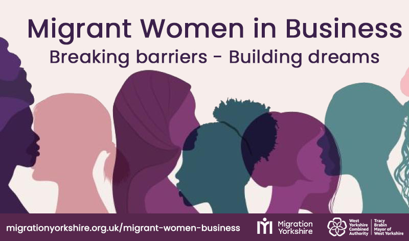 We’re recruiting participants for the 2nd cohort of our Migrant Women in Business project in West Yorkshire. It covers all the basics and will be delivered by a business coach with experience of working with migrant women.

Deadline 13 Feb. Further details migrationyorkshire.org.uk/migrant-women-…