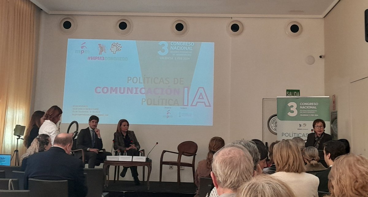 AVACU (@avacuconsumo) on Twitter photo En el Congreso sobre comunicación política y retos de la IA de <a href="/mujerperiodista/">Mujeres Periodistas</a> con grandes expertos debatiendo sobre credibilidad, accesibilidad a la información, polarización... #MPM3CONGRESO en <a href="/AteneoValencia/">Ateneo Valencia</a> En el Congreso sobre comunicación política y retos de la IA de <a href="/mujerperiodista/">Mujeres Periodistas</a> con grandes expertos debatiendo sobre credibilidad, accesibilidad a la información, polarización... #MPM3CONGRESO en <a href="/AteneoValencia/">Ateneo Valencia</a>