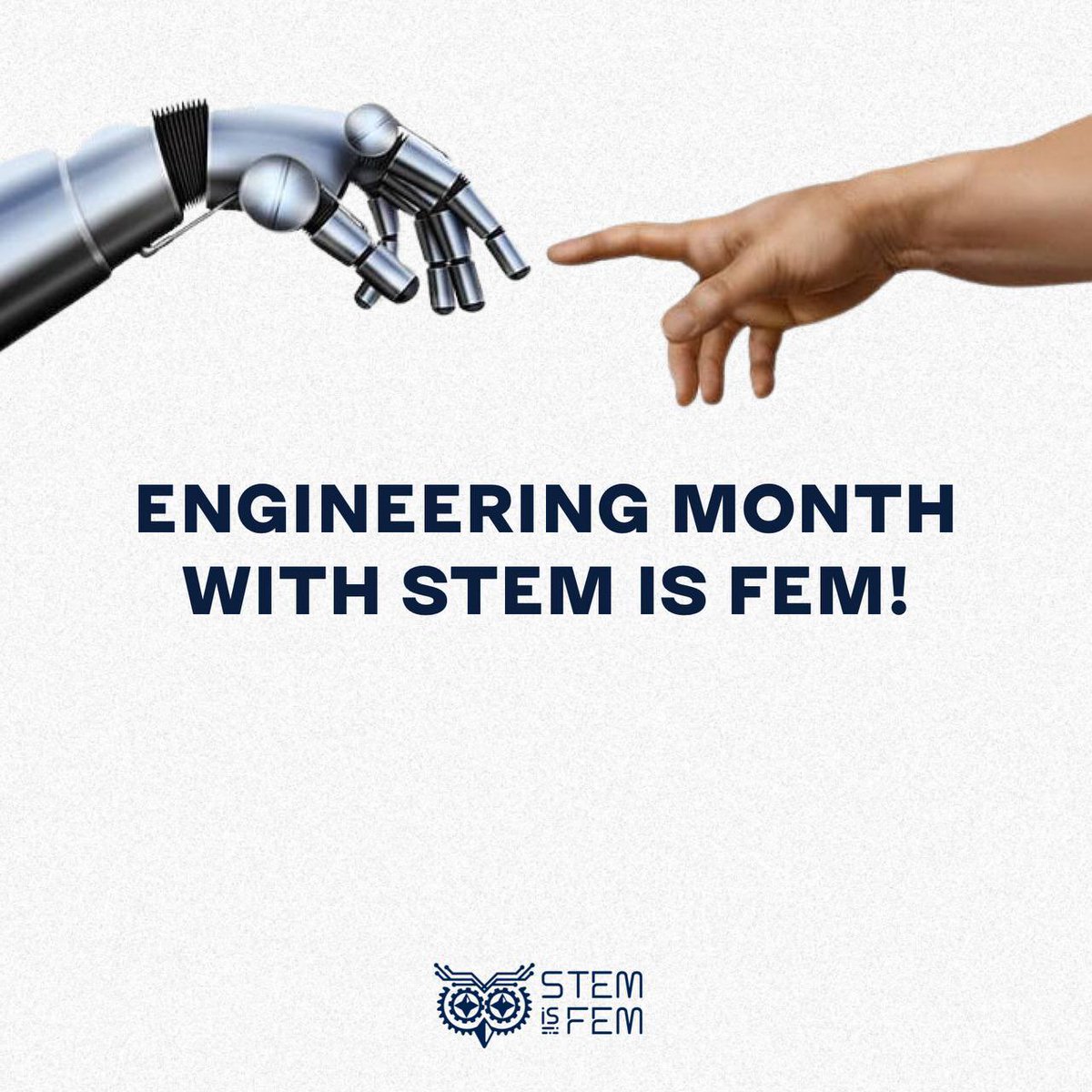 is_fem's tweet photo. Join us in February as we are starting Engineering Month with STEM is FEM! 👷🏻‍♀️🚀
We prepared motivational stories of female engineers, useful resources, engineering-themed movies and valuable opportunities!
Stay tuned to our TikTok and Instagram for more updates 🏗📘 https://t.co/4KdCSBvU8F