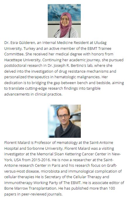 📢Join us for the upcoming @TheIACH Junior Club: A Challenging Odyssey through AML: Confronting aGvHD, TMA, PRES after alloHCT 🗓️Feb 8 2024 ⏲️6PM CET, 12PM NY Register for FREE ⬇️⬇️ bit.ly/4bnmC6o @Florent_Malard @DholariaMD @gulderenesra @Mohty_EBMT