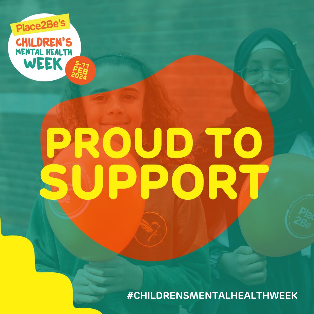We are proud to support #childrensmentalhealthweek