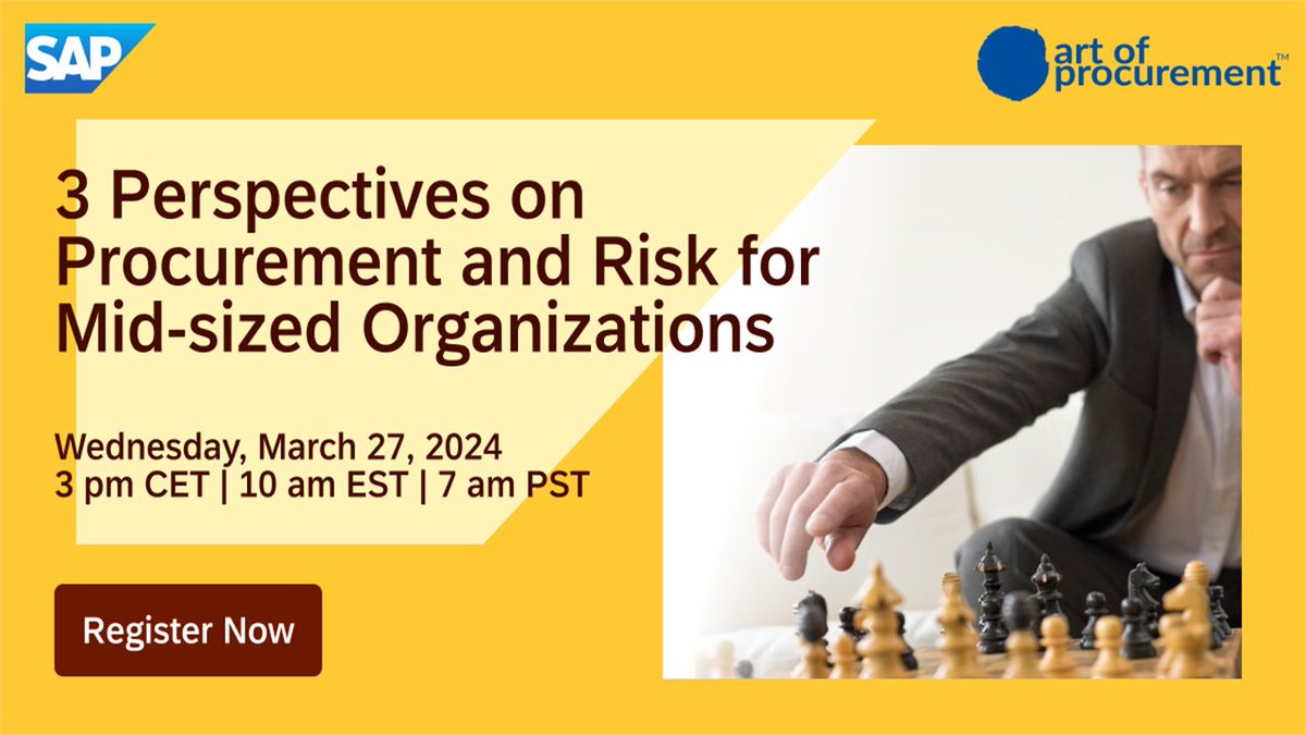 lynnbannerman1's tweet photo. Callum Veness Senior Director of Product Marketing, @SAP #Procurement &amp; #ExternalWorkforce, will address this disconnection with real-world strategies on how procurement can better align with the needs of the organization and do this more collaboratively: https://t.co/pSy5pH1zsL https://t.co/OLxmfuJYoq