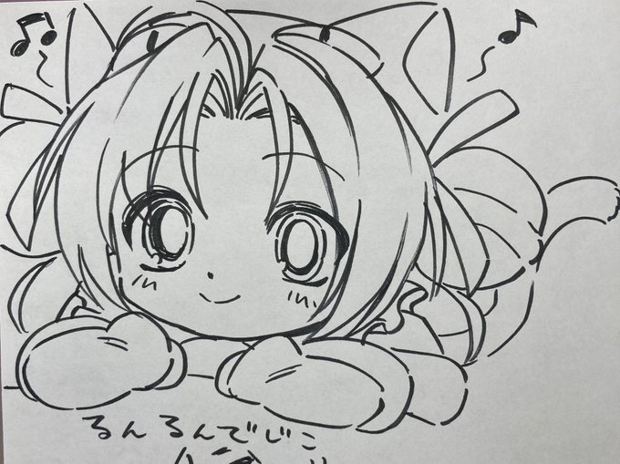 このペン描きやすすぎる 