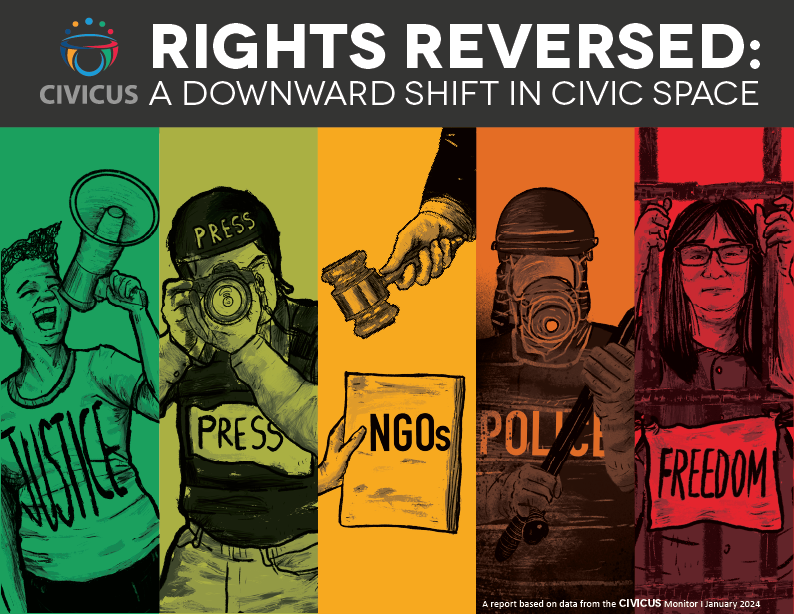 The erosion of rights must be reversed. 

Our new global analysis looks at 7⃣ key trends since 2019🔴🟡🟢: web.civicus.org/Data2019-2023

#NoradConference2024 #Noradkonferansen