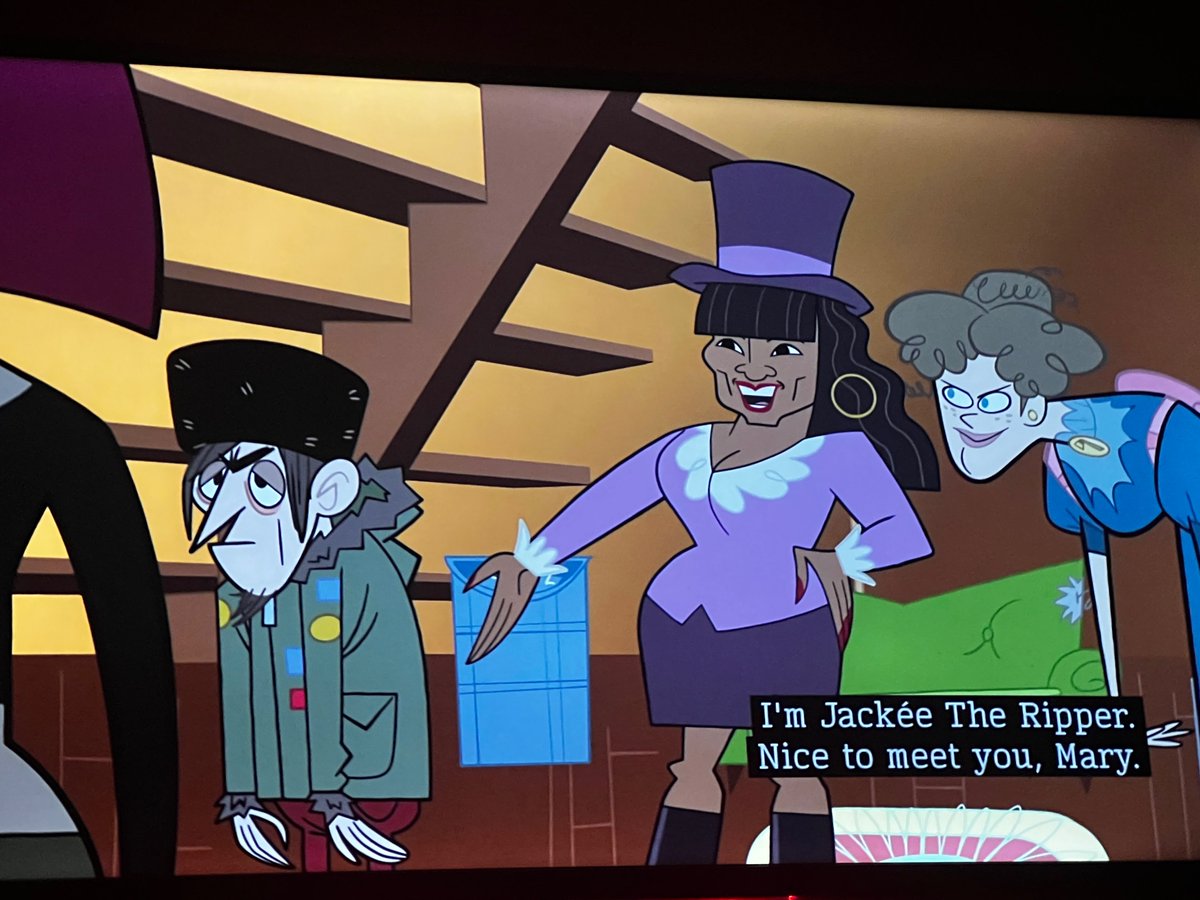 Binge watching the new season of Clone High on Max solely because @JackeeHarry voices Jackée the Ripper in it. Jackée the Ripper looks great!