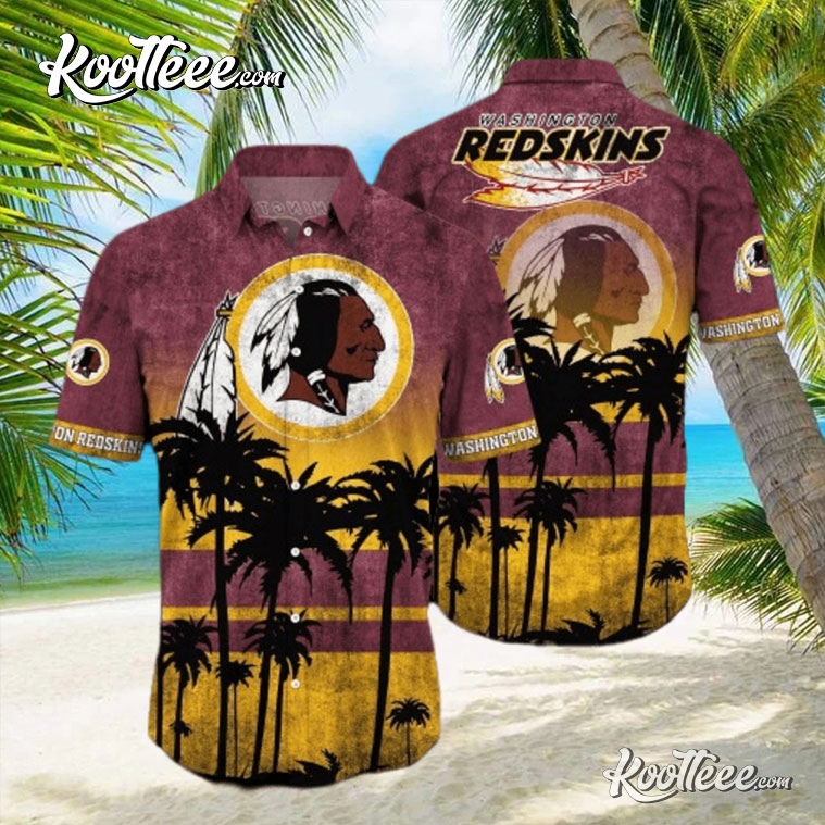 Washington Redskins NFL Hawaiian Shirt #WashingtonRedskins #koolteee koolteee.com/product/washin…