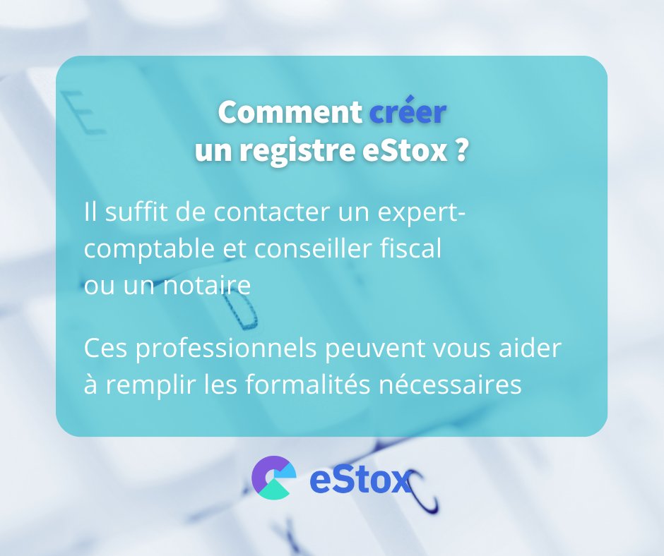 eStox, le registre électronique d'actions, vient de franchir le cap impressionnant des 100.000 registres !
Plus d'infos : tinyurl.com/2emfz33v

En collaboration avec <a href="/itaa_bel/">ITAA</a>